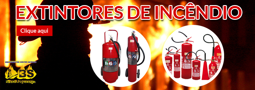 Extintores de incêndio