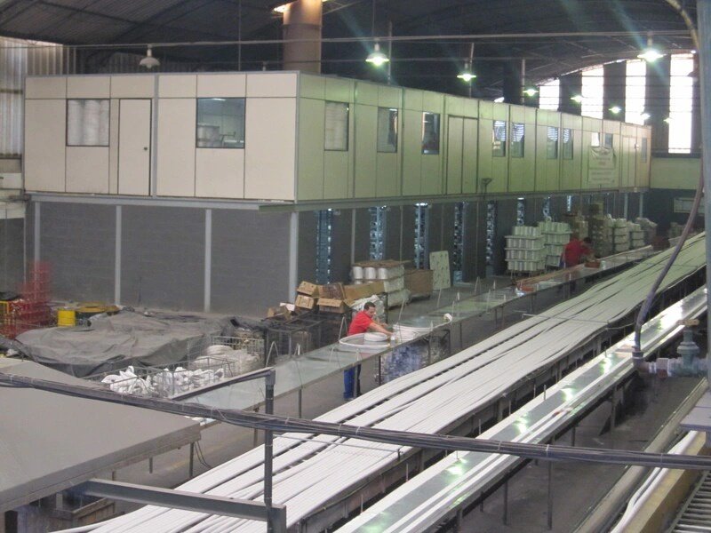 Mangueira tipo 2 15 metros  sendo testada na bancada de teste 