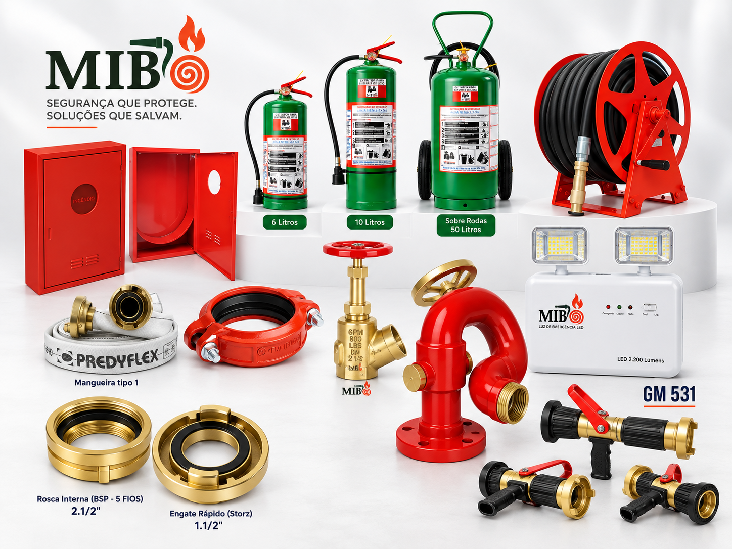 Equipamentos contra incêndio para galpões logísticos, depósitos e centros de distribuição