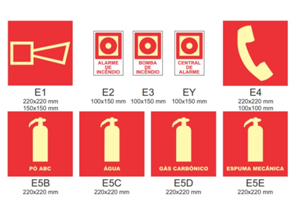 Sinalização de Combate a Incêndio